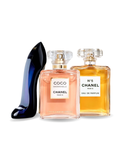 Combo 3 perfumes  GOOD GIRL, COCO MADEMOISELLE, Chanel Nº5 100ml