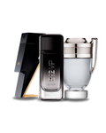 Combo 3 perfumes Carolina Herrera BAD BOY, Carolina Herrera 212 VIP BLACK e Paco Rabanne INVICTUS 100ml